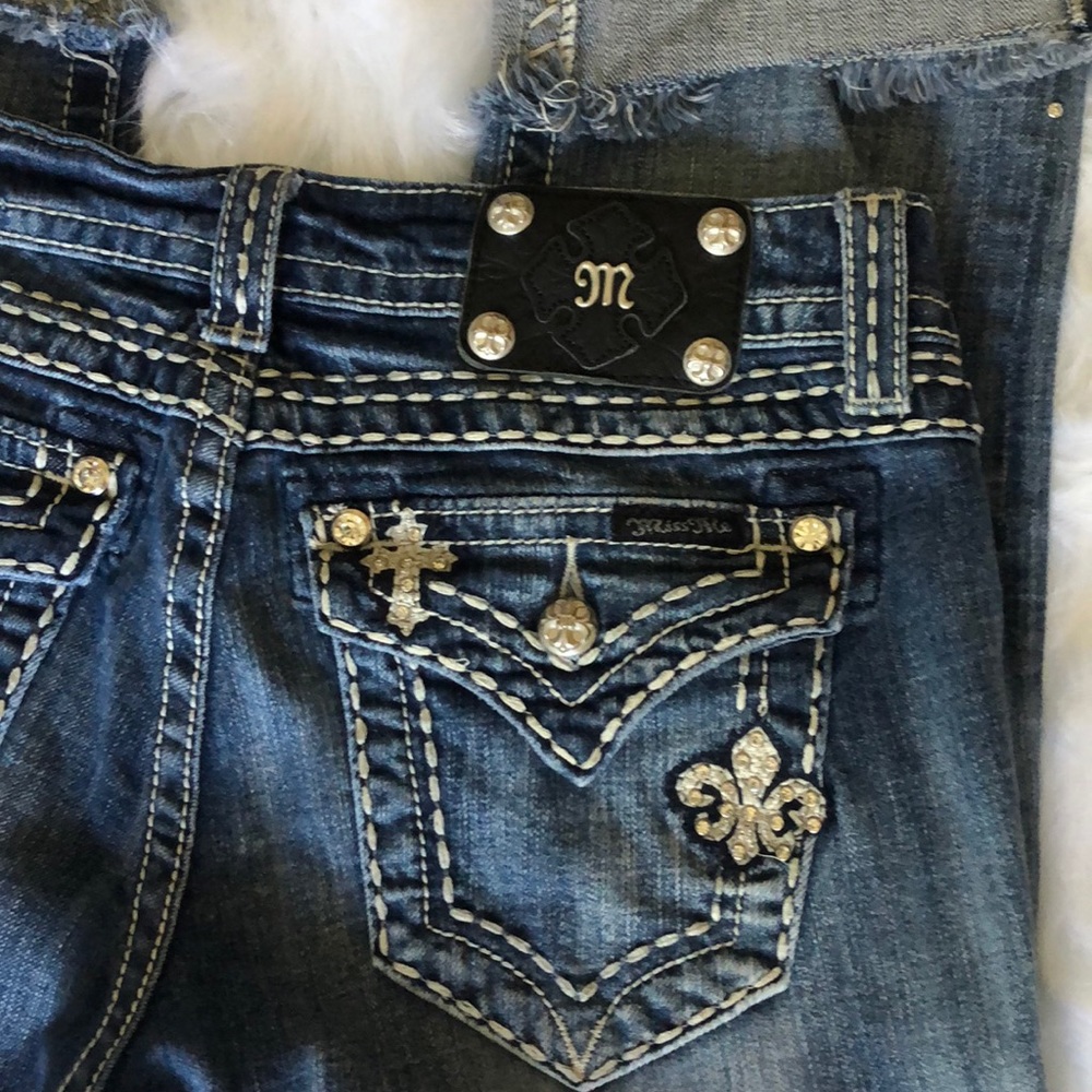 Miss me Capri jeans Sz 28 w 30 stretch